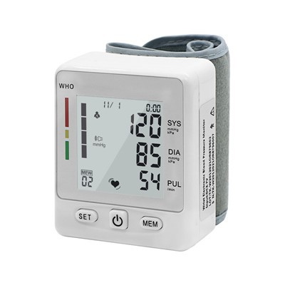Rechargeable Wrist Type Blood Pressure Monitor